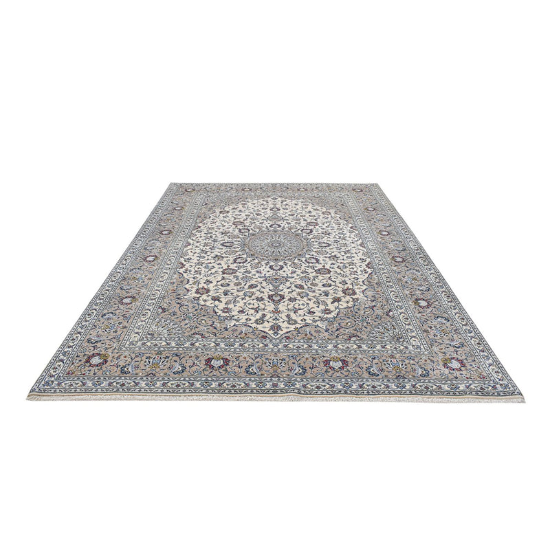 Kashan Koberec 240x354cm - Perský koberec - šedá