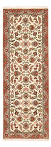 Tabriz - 50 Raj Koberec 71x202cm - Perský koberec - Běhoun / Krémová / 71 x 202 cm Běhoun