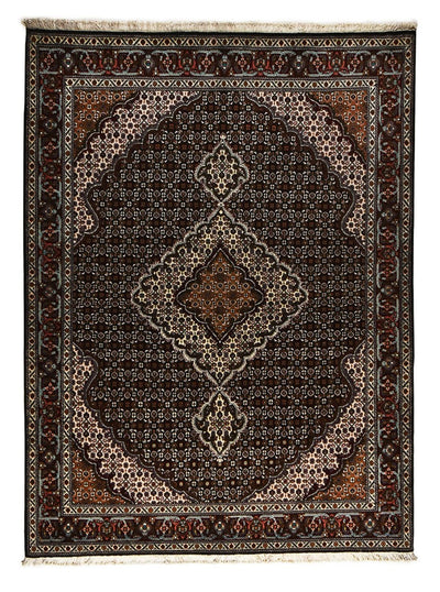 Tabriz - 40 Raj Koberec 154x207cm - Perský koberec - antracitová