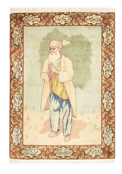 Tabriz - 50 Raj Koberec 56x73cm - Perský koberec