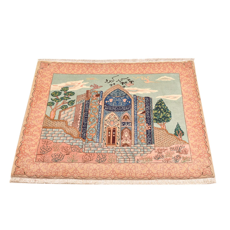 Tabriz - 50 Raj Koberec 87x72cm - Perský koberec