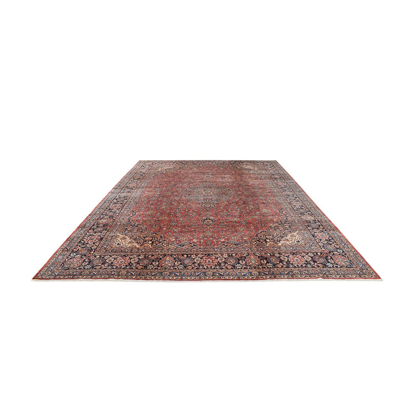 Kashan Koberec 333x445cm - Perský koberec - světle červená