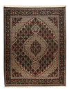 Tabriz - 40 Raj Koberec 151x200cm - Perský koberec - Obdélníkový / Tmavě hnědá / 151 x 200 cm Obdélníkový