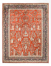 Golpayegan Koberec 303x399cm - Perský koberec - Obdélníkový / Červená / 303 x 399 cm Obdélníkový