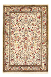 Qom Koberec 106x156cm - Perský koberec - krémová – product image