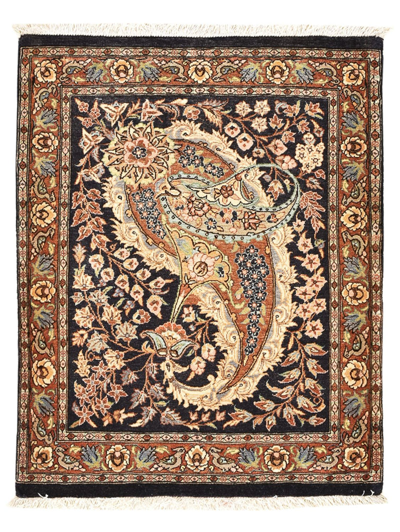 Qom Koberec 60x77cm - Perský koberec - vícebarevný
