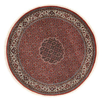 Perský koberec - Bijar kulatý  - 150 x 150 cm - tmavě červená – product image