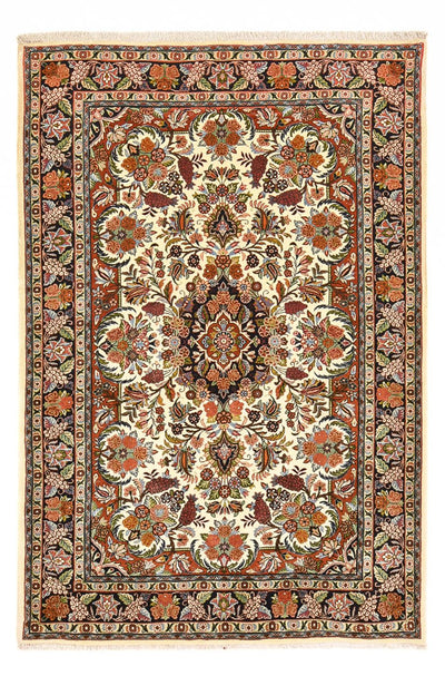 Bidjar Koberec 140x210cm - Perský koberec - světle béžová