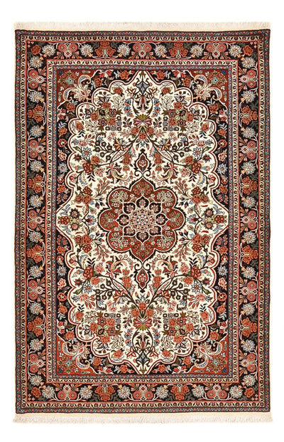 Bidjar Koberec 139x218cm - Perský koberec - krémová