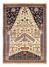 Kashkuli Koberec 140x183cm - Perský koberec - Obdélníkový / Vícebarevný / 140 x 183 cm Obdélníkový