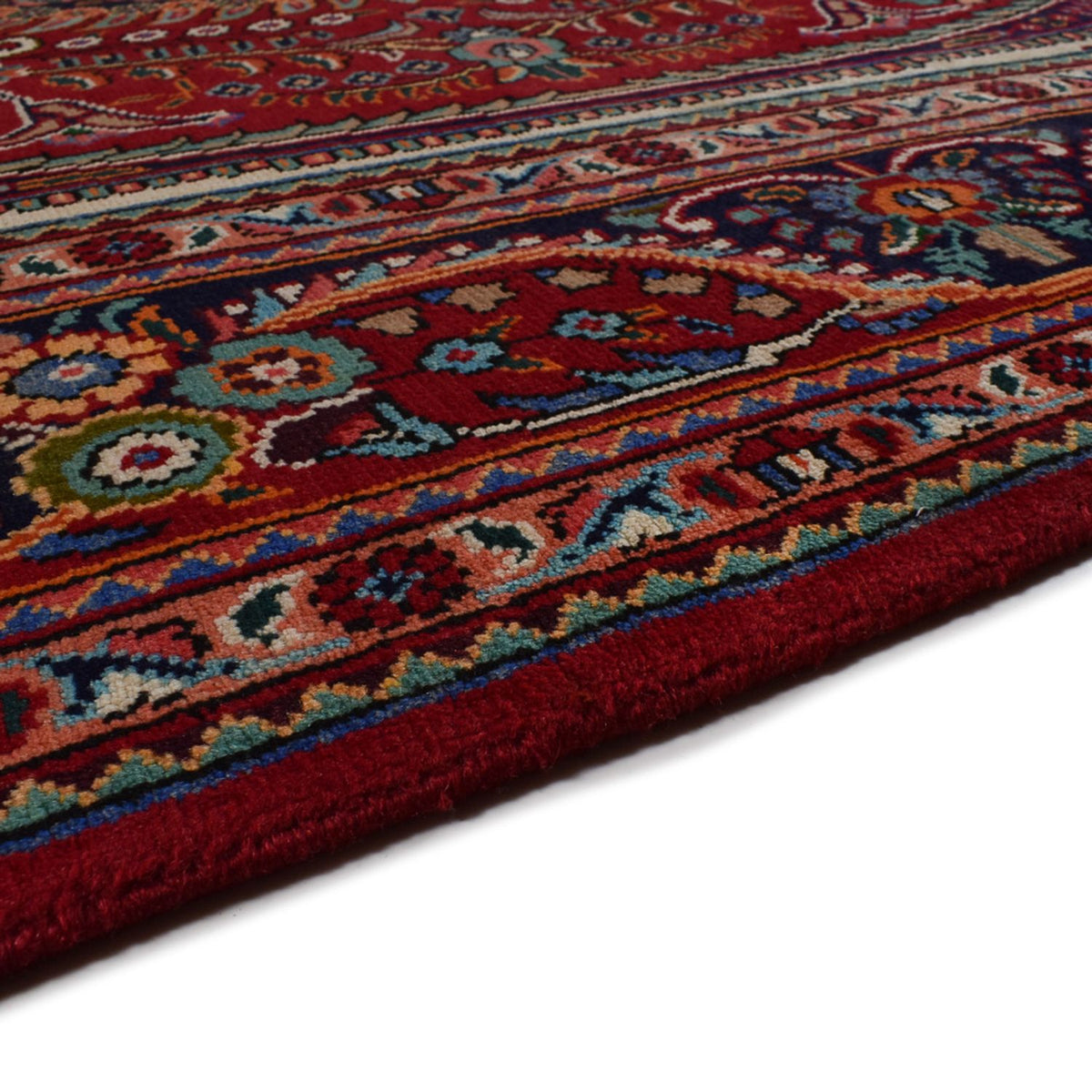 Ardabil Koberec 204x300cm - Perský koberec - tmavě červená