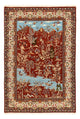 Qom Koberec 203x138cm - Perský koberec