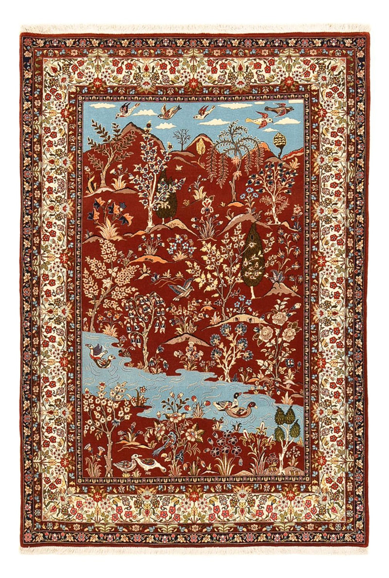 Qom Koberec 203x138cm - Perský koberec