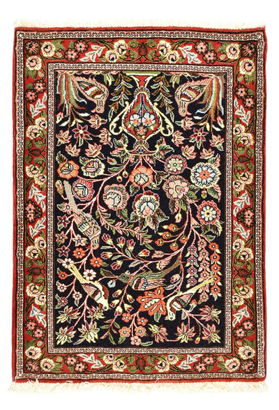 Qom Koberec 55x79cm - Perský koberec - vícebarevný