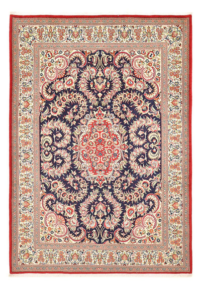 Qom Koberec 210x300cm - Perský koberec - tmavě modrá