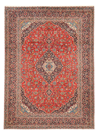 Kashan Koberec 289x385cm - Perský koberec - červená