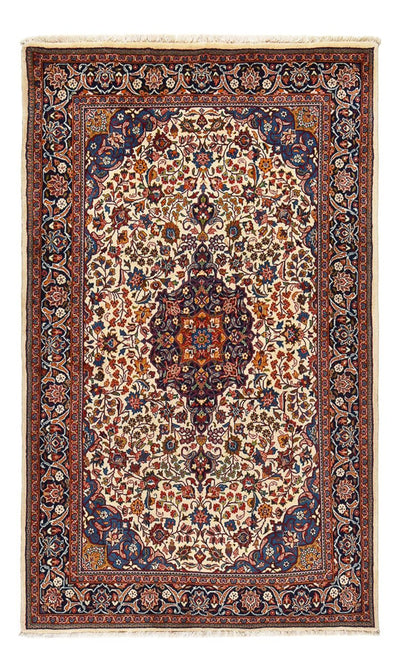 Sarouk Koberec 134x217cm - Perský koberec - světle béžová