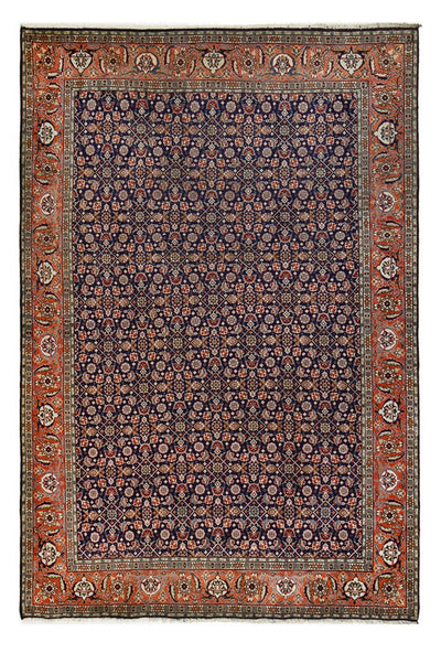 Tabriz Koberec 198x289cm - Perský koberec - tmavě modrá