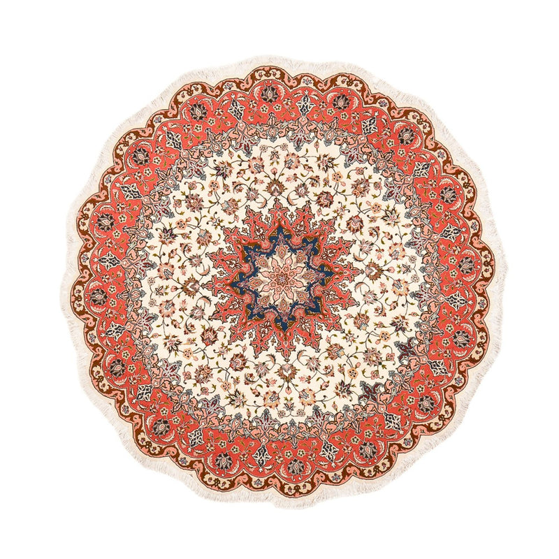 Tabriz - 50 Raj Koberec 200x200cm - Perský koberec