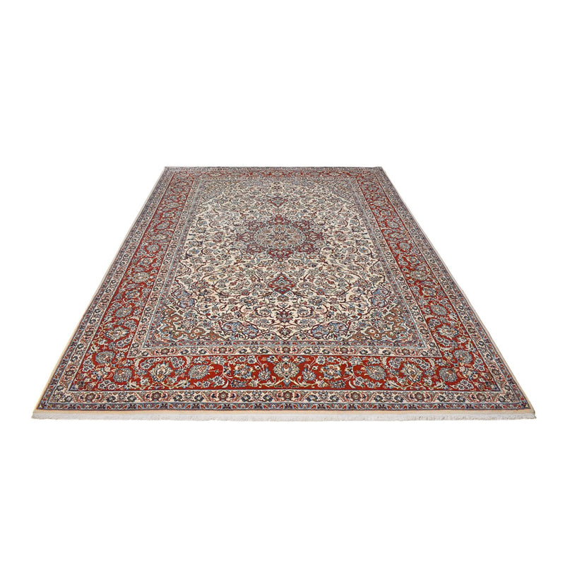 Kashan Koberec 259x356cm - Perský koberec - rezavá