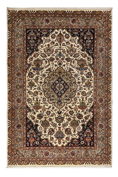 Kashmar Koberec 196x296cm - Perský koberec - pískový