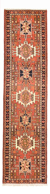 Qaraja Koberec 71x286cm - Perský koberec - Běhoun / Červená / 71 x 286 cm Běhoun