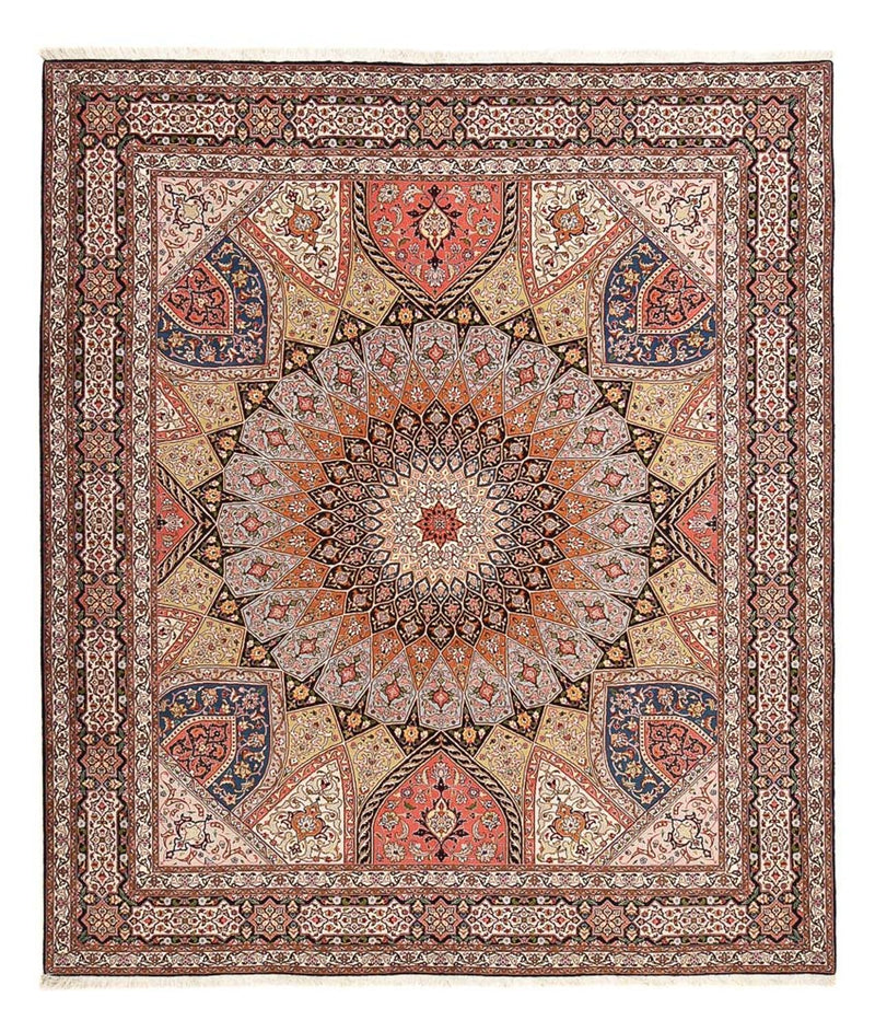 Tabriz - 50 Raj Koberec 253x302cm - Perský koberec