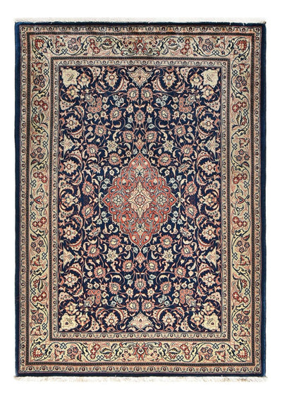 Sarouk Koberec 145x208cm - Perský koberec - tmavě modrá