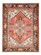 Perský koberec - Nomádský - 205 x 156 cm - světle červená
