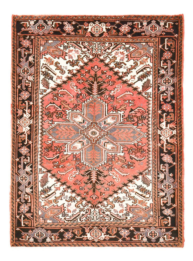 Perský koberec - Nomádský - 205 x 156 cm - světle červená