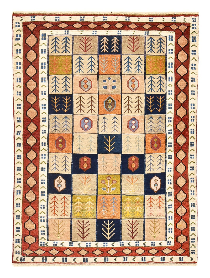 Perský Gabbeh Koberec 103x143cm - Perserteppich Wollteppich