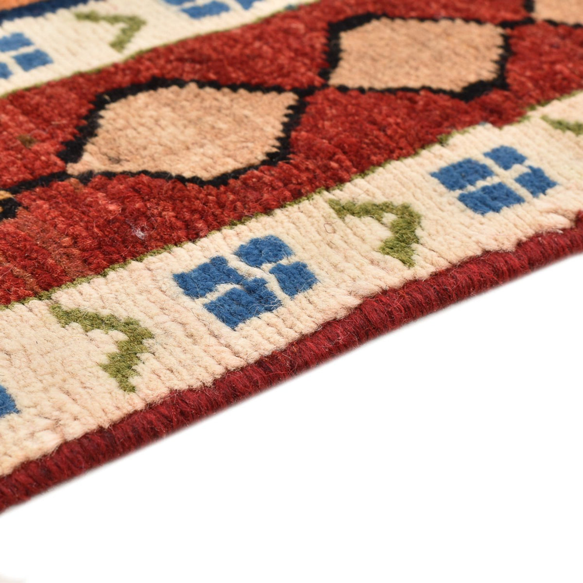 Perský Gabbeh Koberec 103x143cm - Perserteppich Wollteppich