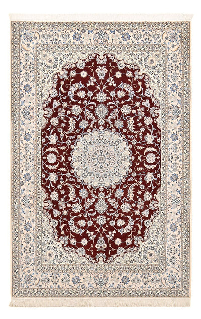 Nain - 6La Koberec 150x236cm - Perský koberec - tmavě červená