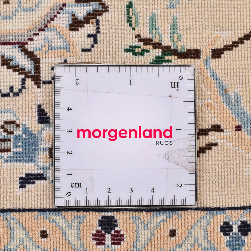 Perserteppich - Nain - Premium quadratisch  - 246 x 253 cm - blau