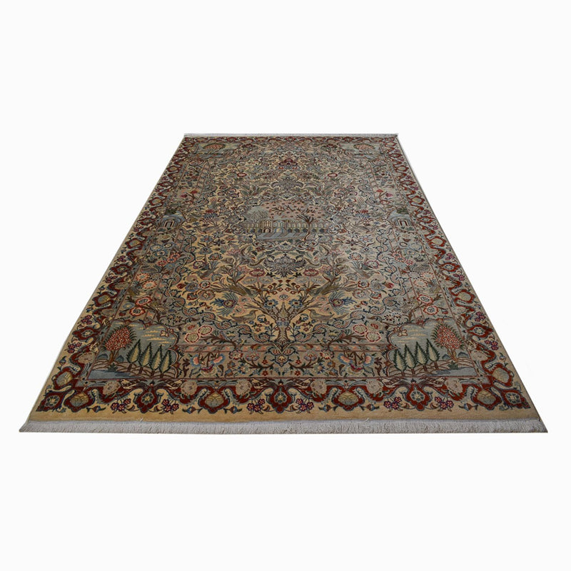 Kashan Koberec 201x301cm - Perský koberec