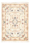 Tabriz - 50 Raj Koberec 60x91cm - Perský koberec - Obdélníkový / Krémová / 60 x 91 cm Obdélníkový