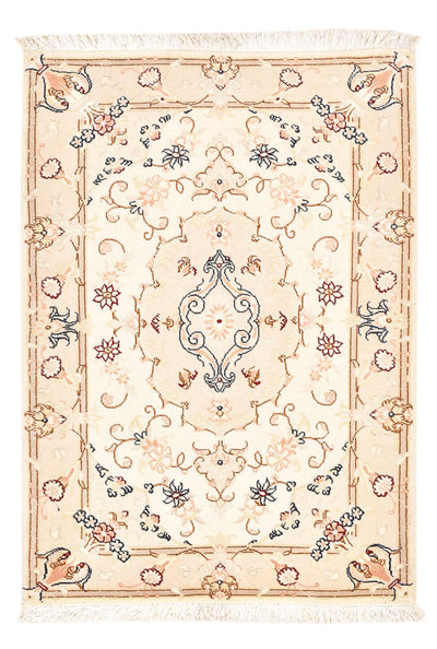 Tabriz - 50 Raj Koberec 60x91cm - Perský koberec - krémová