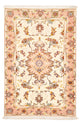 Tabriz - 50 Raj Koberec 66x101cm - Perský koberec - světle béžová