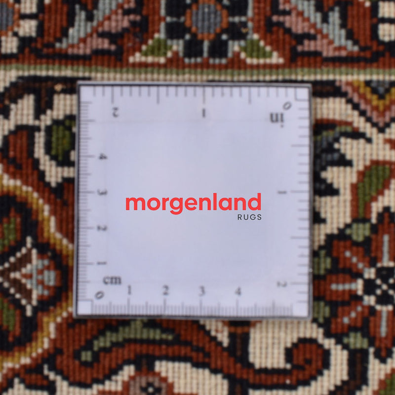 Perský koberec - Bijar - 300 x 200 cm - tmavě béžová