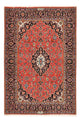 Kashan Koberec 115x173cm - Perský koberec - červená