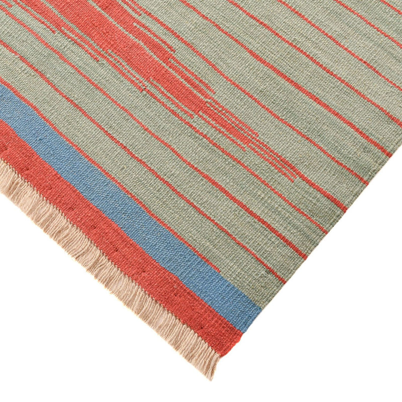 Moderní kilim Koberec 172x260cm - Vlněný koberec - vícebarevný