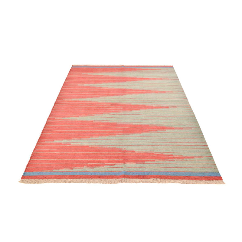 Moderní kilim Koberec 172x260cm - Vlněný koberec - vícebarevný