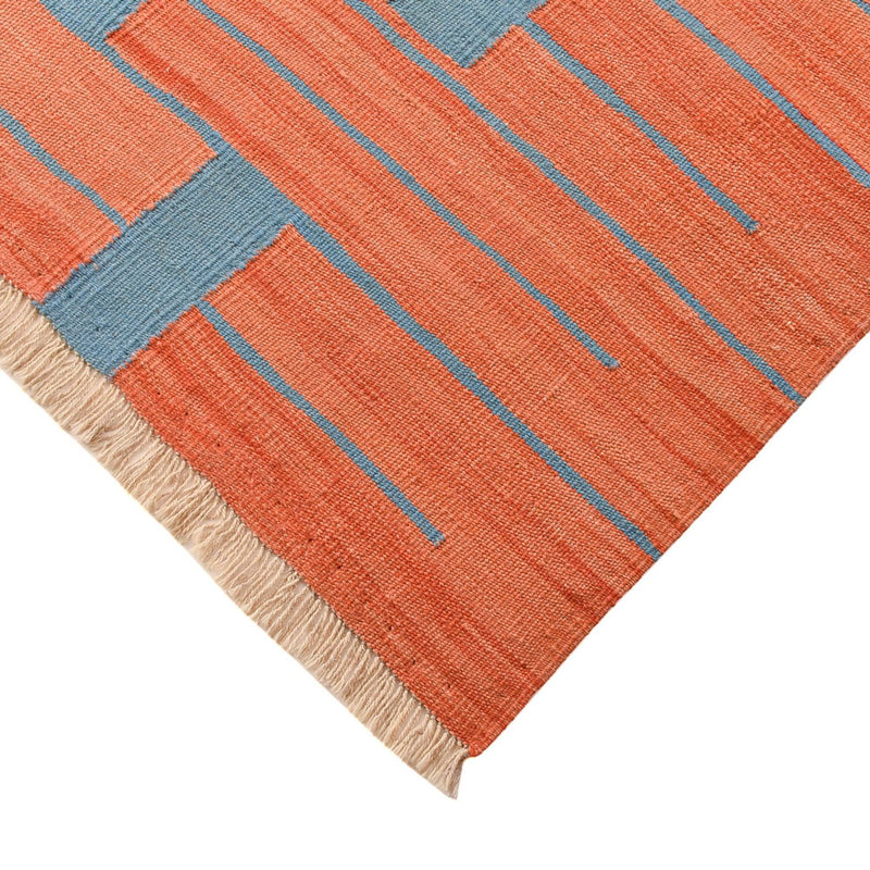 Moderní kilim Koberec 192x293cm - Vlněný koberec