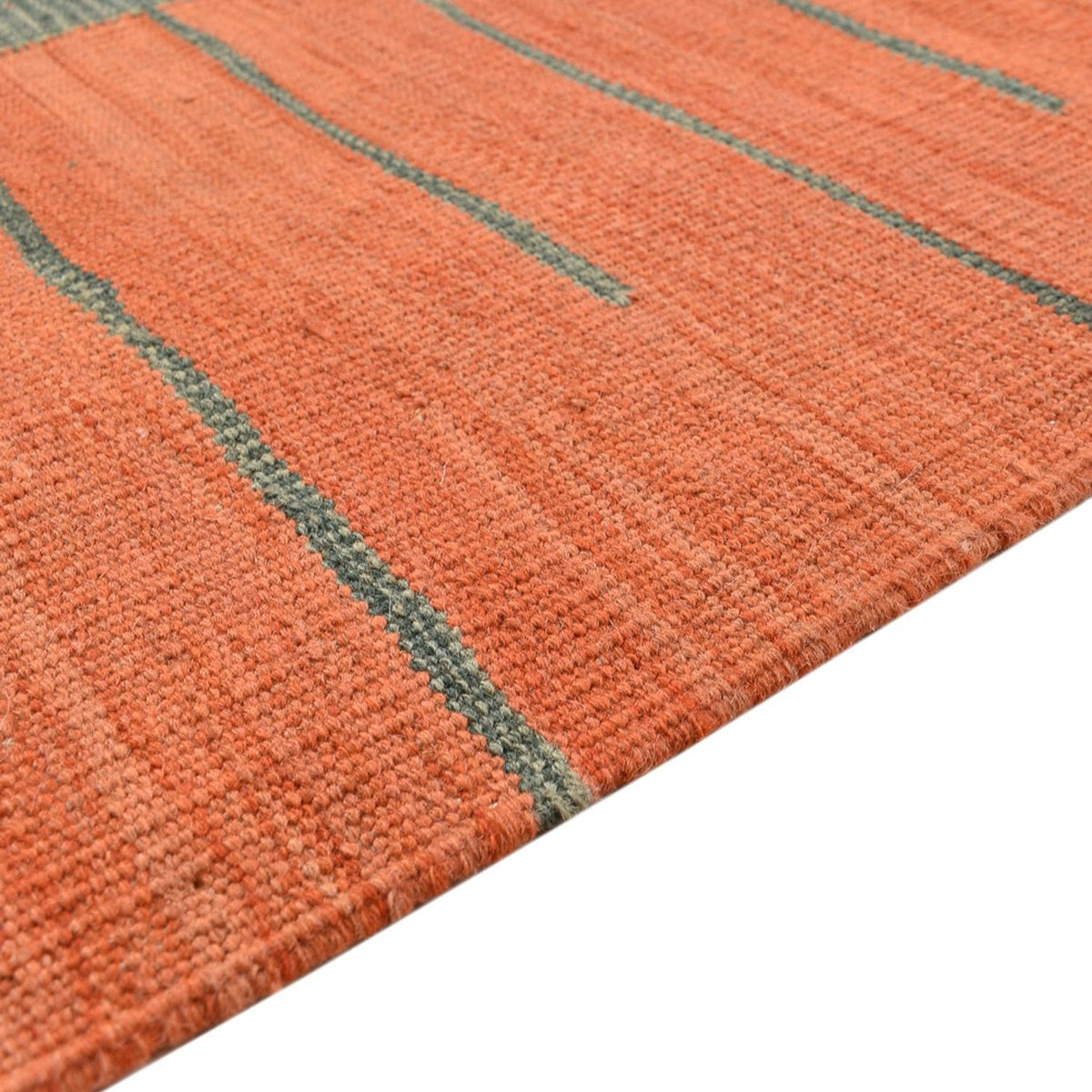 Moderní kilim Koberec 193x291cm - Vlněný koberec