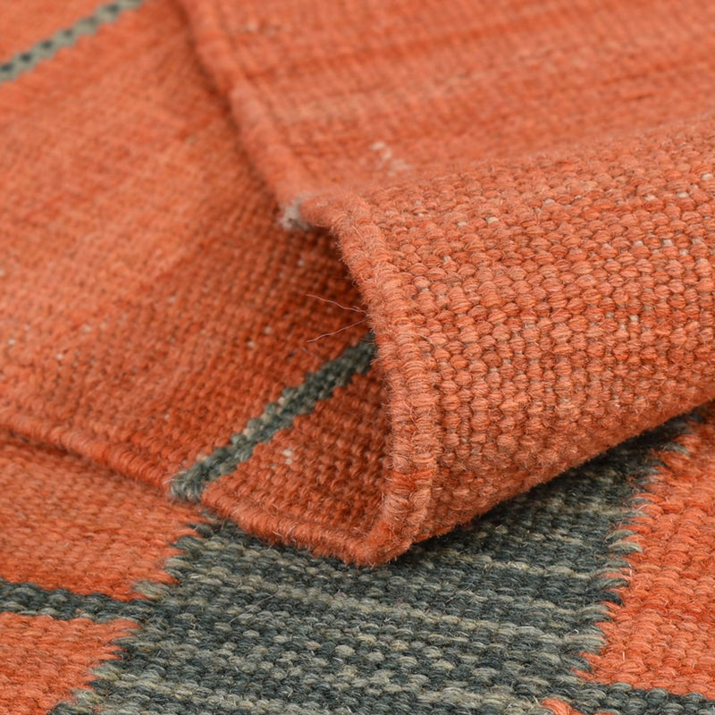 Moderní kilim Koberec 193x291cm - Vlněný koberec