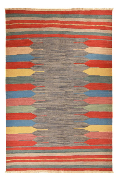 Moderní kilim Koberec 192x288cm - Vlněný koberec
