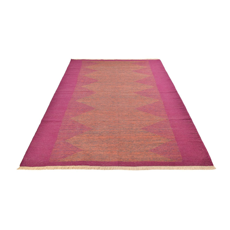 Moderní kilim Koberec 195x296cm - Vlněný koberec