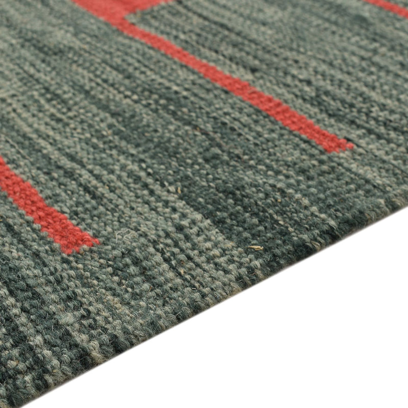 Moderní kilim Koberec 122x171cm - Vlněný koberec