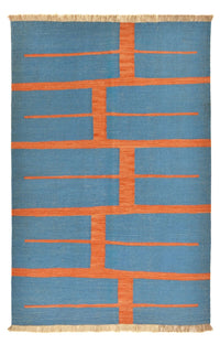 Moderní kilim Koberec 123x185cm - Vlněný koberec – product image