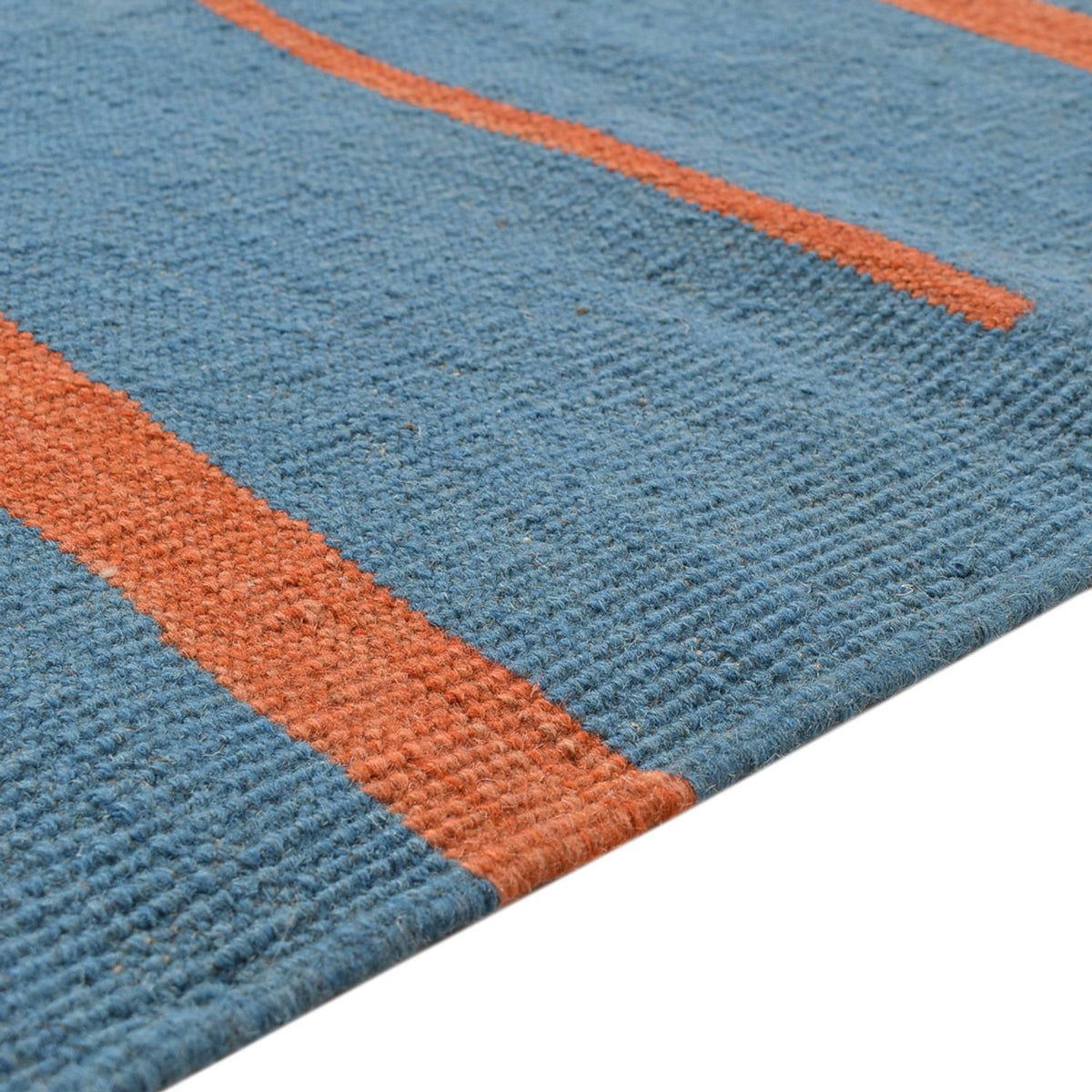 Moderní kilim Koberec 123x185cm - Vlněný koberec